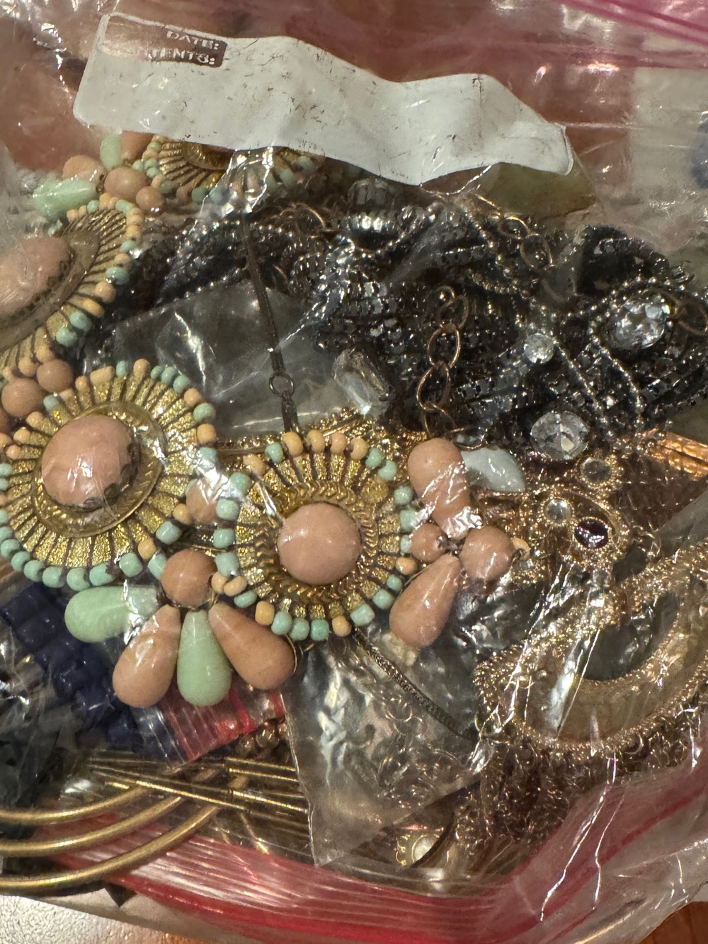 Necklace lot, Bebe and Express Y2K